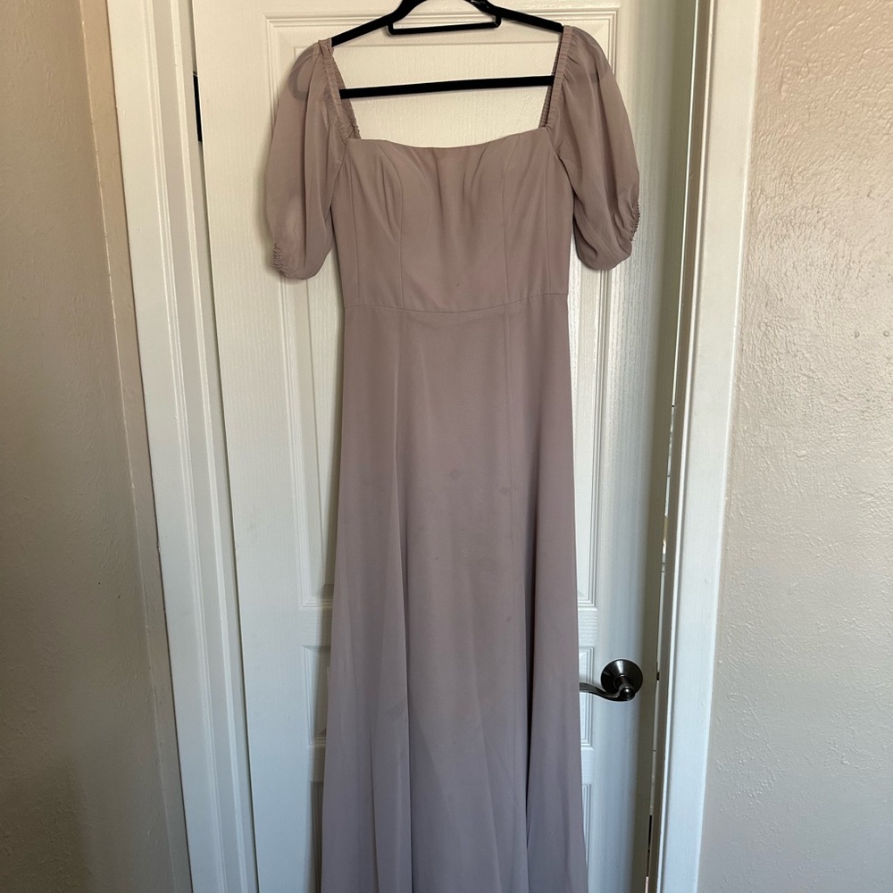 Jenny Yoo Elegant Mauve Women's Dress